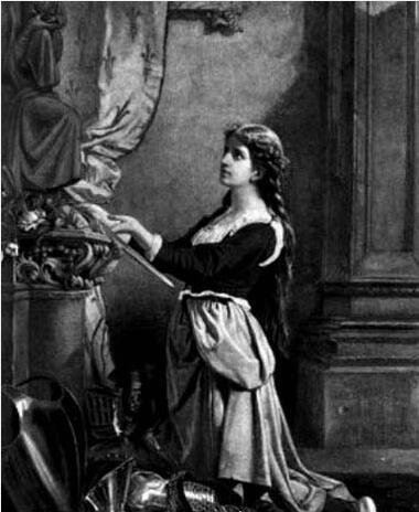 法国民族英雄圣女贞德的故事 耶稣派下来拯救法国的天使