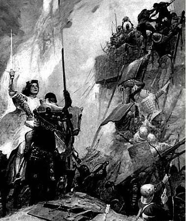 法国民族英雄圣女贞德的故事 耶稣派下来拯救法国的天使