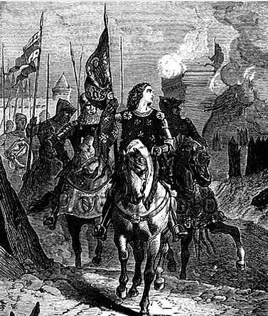 法国民族英雄圣女贞德的故事 耶稣派下来拯救法国的天使