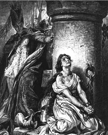 法国民族英雄圣女贞德的故事 耶稣派下来拯救法国的天使