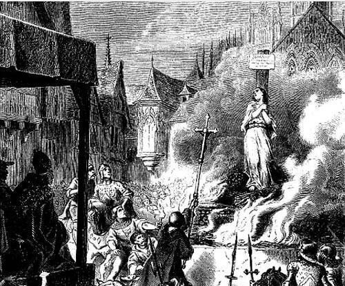 法国民族英雄圣女贞德的故事 耶稣派下来拯救法国的天使