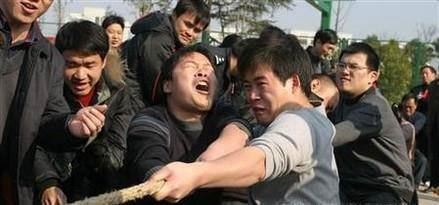 拔河比赛有什么技巧