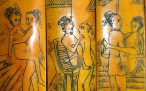 我国古代最早的春画：嫁妆画(女子出嫁时必须要的陪嫁物品)