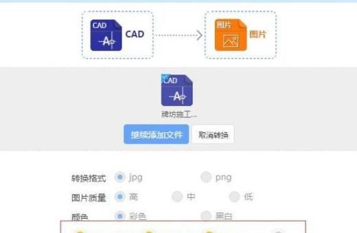 cad图怎么转换成jpg文件格式？