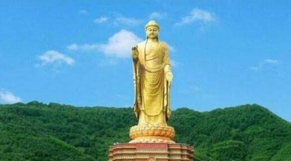 中国最高最大的佛像 河南鲁山大佛(总高208米相当于70层楼)