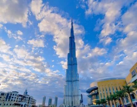 世界最高楼 哈利法塔828米