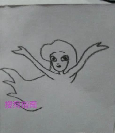 美人鱼简笔画怎么画 美人鱼的画法