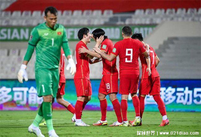 足球世界杯亚洲区出线名单（6支球队）