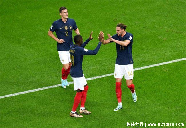 法国国家队球衣(主色为深蓝色)