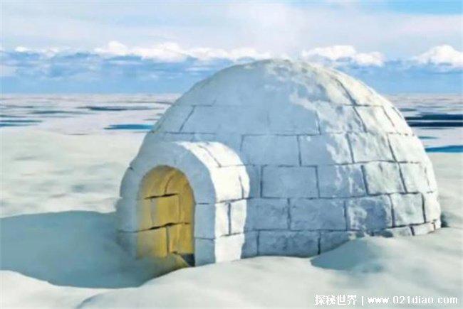 爱斯基摩人的冰屋,在冰里比外界温度高60℃(冰是绝缘体)