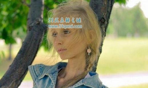 世界上最瘦的人，俄罗斯女孩Kseniya Bubenko只有20公斤