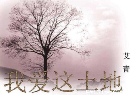 艾青最好的十首诗精选，艾青诗选中最著名的诗