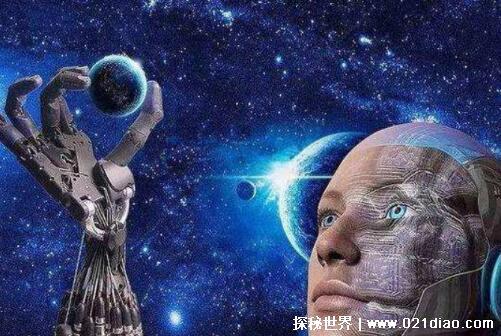 9000000亿年后的人类图片，高个头小脑袋的怪人(进化成更高阶的物种)