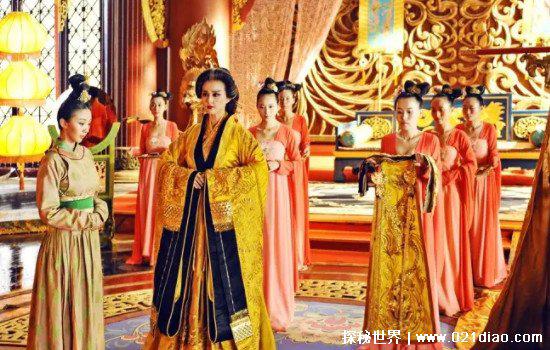 武则天是谁的老婆，李世民李治父子先后娶她(后养多位男宠)