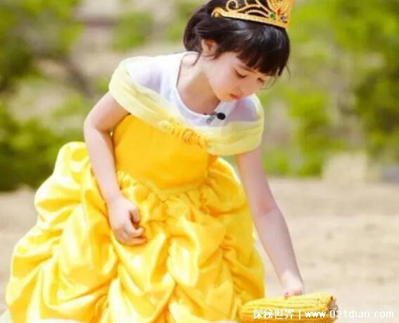 最漂亮的混血小女孩，中加混血儿夏天(参加爸爸去哪儿而走红)