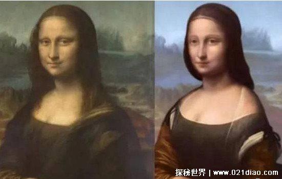 蒙娜丽莎的微笑之谜，每个人只能注视三秒(背景十分恐怖)