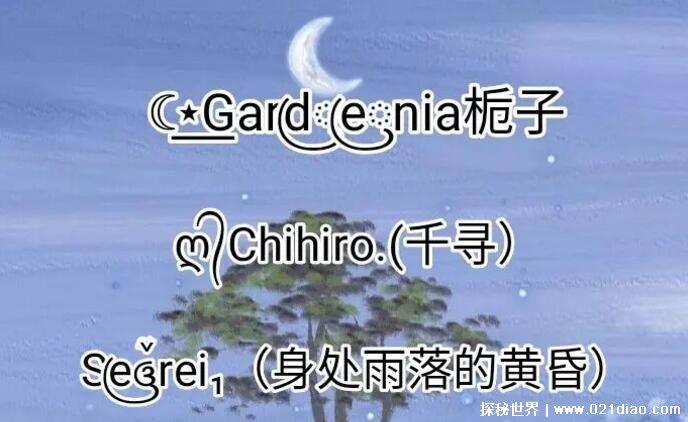 可复制的漂亮特殊符号网名，稀有漂亮特殊符号游戏名字