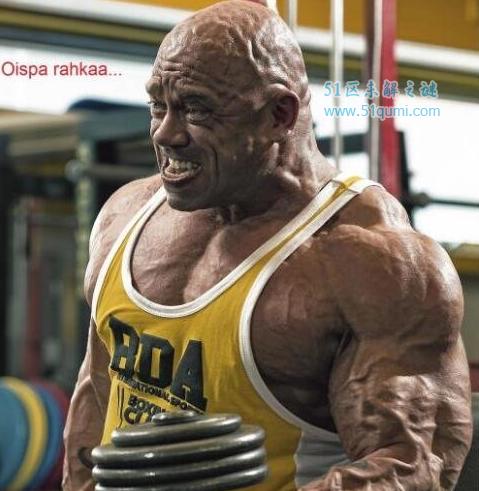 世界上肌肉最发达的人，外貌酷似石头人