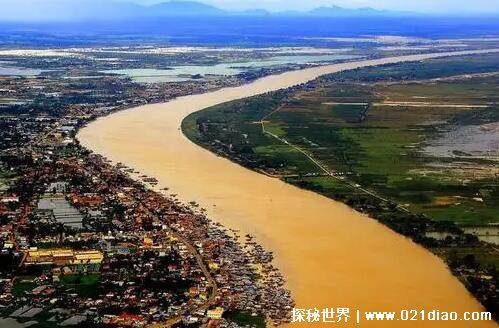 世界最长的河流排名前十名，长江仅排第三(尼罗河是11个国家水源)