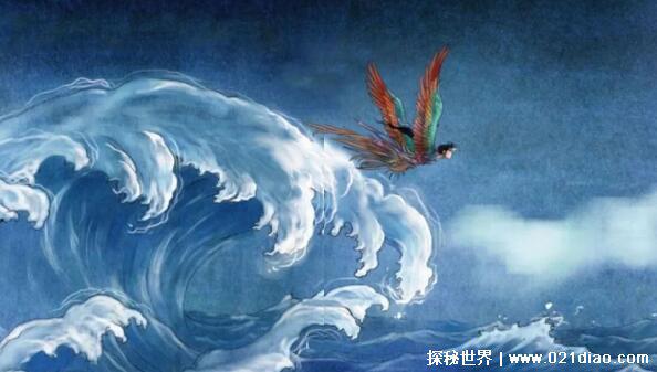 精卫填海中的精卫是什么，是一种鸟(炎帝女儿死后的化身)