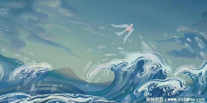 精卫填海中的精卫是什么，是一种鸟(炎帝女儿死后的化身)