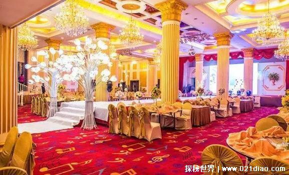 婚宴酒席多少钱一桌,1000元到3000元不等(档次决定宴席价格)