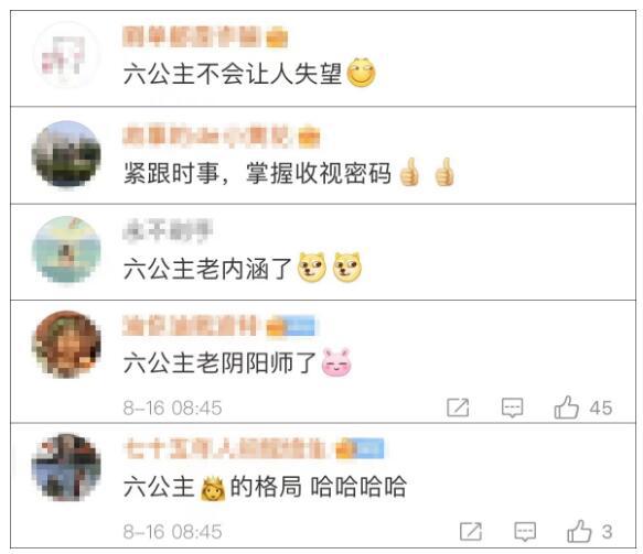 央视六公主是什么梗,CCTB-6非常任性且紧跟时事(注册信息为女)