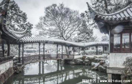 中国四大名园是哪四个，颐和园/拙政园/避暑山庄/留园(江苏占俩)