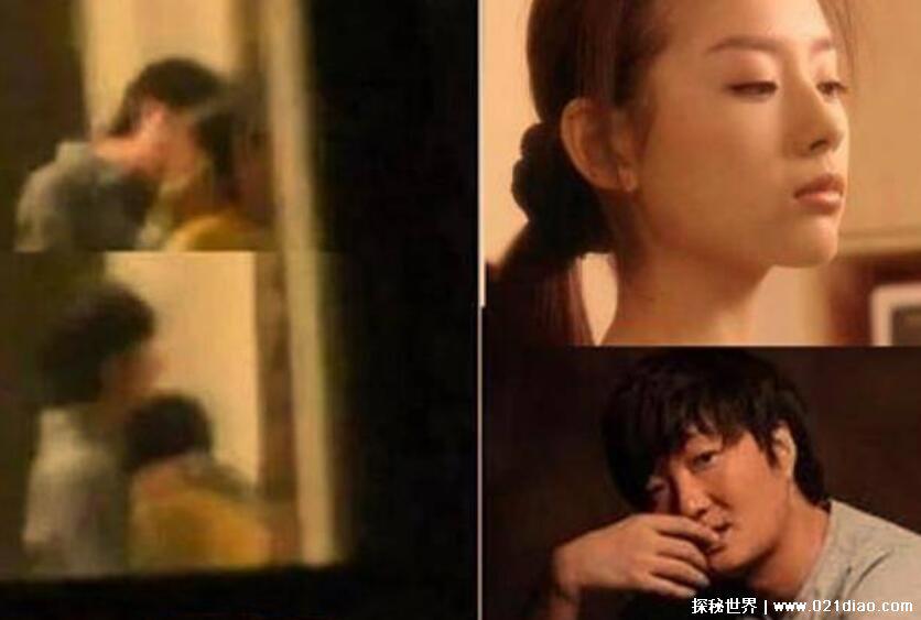 潘粤明曝出董洁王大治辣眼睛照片，董洁火辣热吻王大治出手摸臀