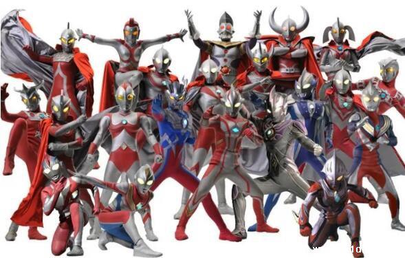 奥特曼名字大全加图片，昭和平成等全部系列68个奥特曼集锦