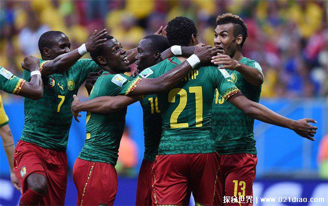 喀麦隆对巴西历史交锋战绩（一共有5次）