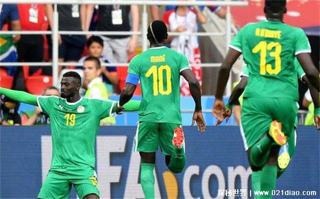 塞内加尔国家队排名（第十八名）