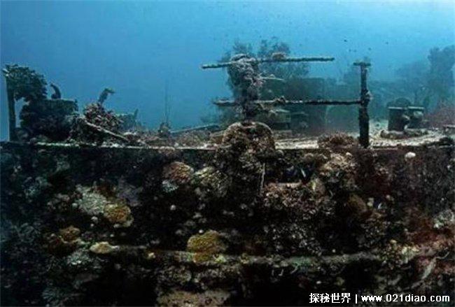 世界上最恐怖的地方之一，特鲁克泻湖 (沉船墓地)