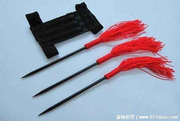 世界十大禁用暗器，梅花袖箭可以连续发射/百发百中
