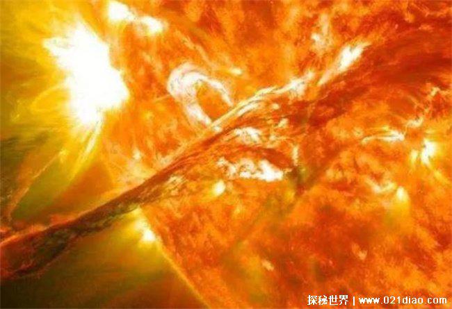 日冕物质抛射对地球的影响 电子设备被毁灭(破坏性高)