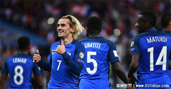 2018世界杯16强的球队（巴西，法国等）