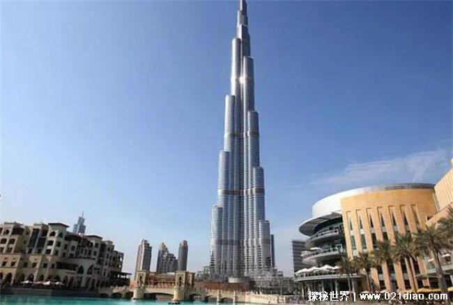 迪拜旋转摩天大楼 会动的大楼(90分钟旋转一圈)