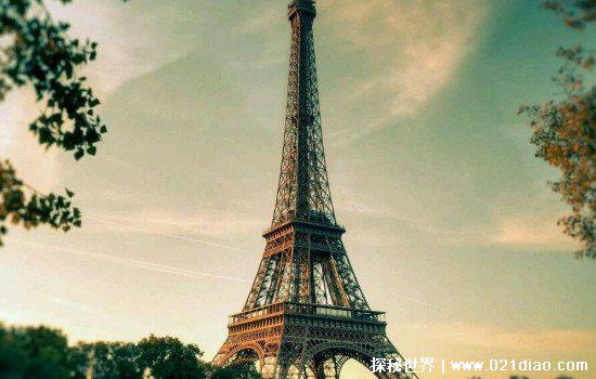 巴黎埃菲尔铁塔有多高相当于多少层楼，324米(相当于108层楼)