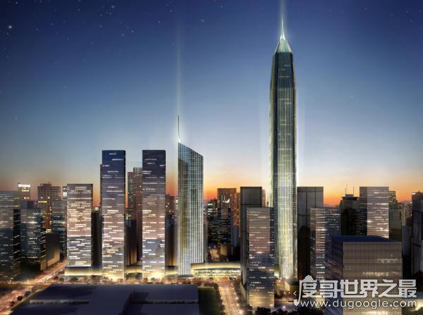 深圳最高楼,平安大厦刷新深圳新高度(118层600米)