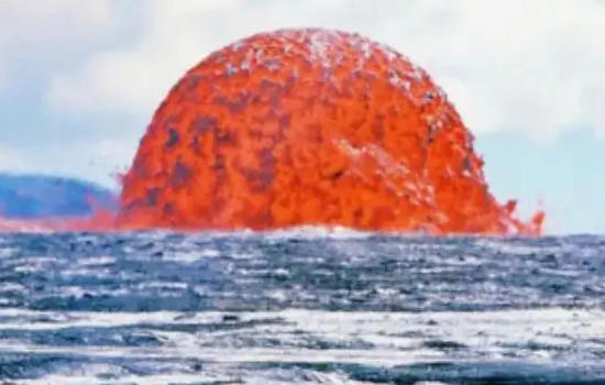 海底火山爆发有多恐怖，汤加火山爆发威力相当于1000颗原子弹