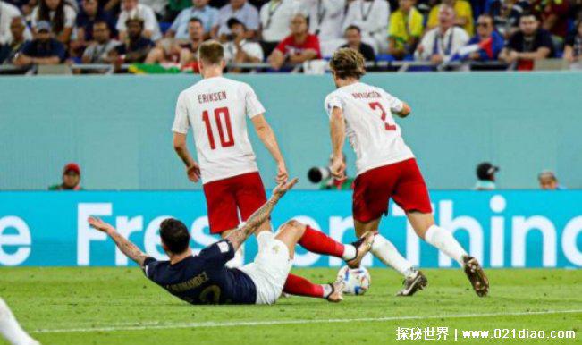 法国2比1丹麦新（姆巴佩完成梅开二度）