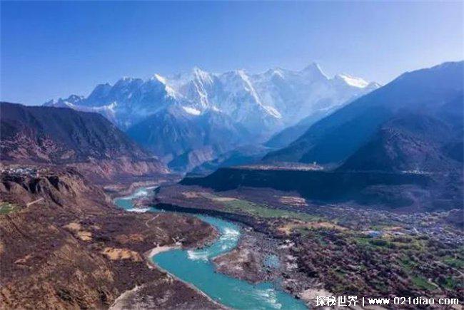 世界上最大的峡谷，雅鲁藏布大峡谷(长504.6千米)