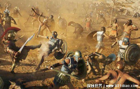 温泉关战役的真实历史，7000人对阵30万(斯巴达勇士全部战死)