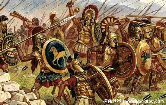温泉关战役的真实历史，7000人对阵30万(斯巴达勇士全部战死)