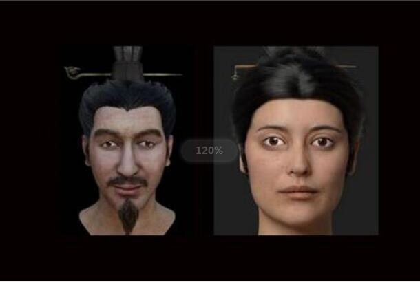 秦始皇的长相复原图片,并非历史书那个样子(史记描述像外星人)