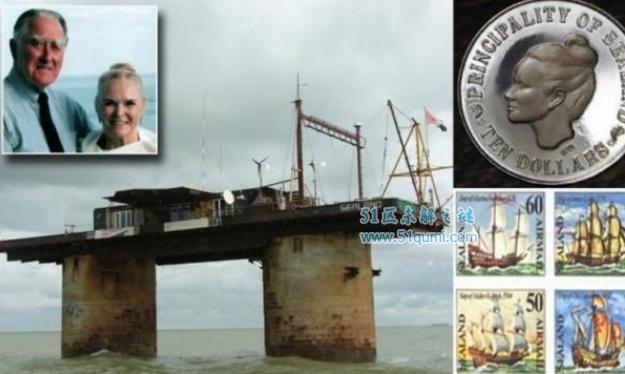 世界上最迷你的国家，怒涛塔仅是一个钻油平台