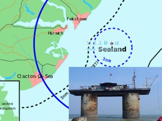 世界上最迷你的国家，怒涛塔仅是一个钻油平台