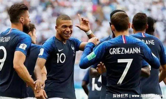 法国国家足球队身价（达到了10,3亿欧元）