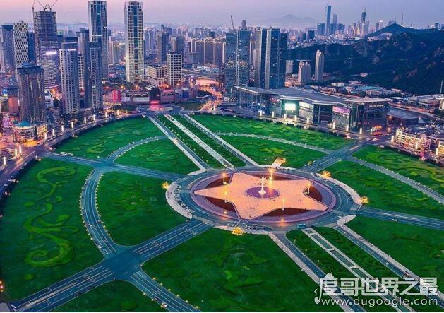 世界上最大的广场，大连星海广场(比天安门广场大4个)