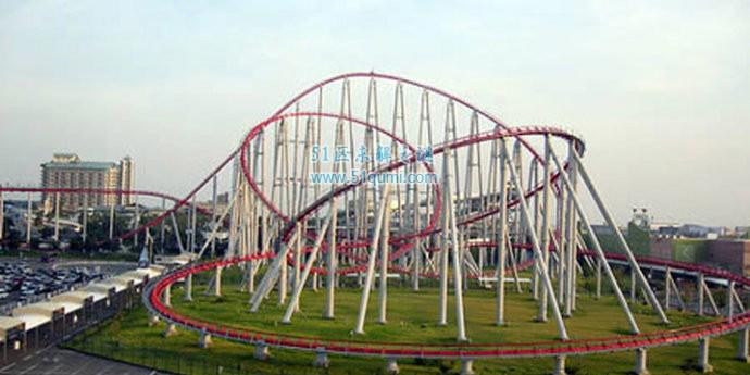 京达卡:世界上最高的过山车 139米垂直高度惊险又刺激